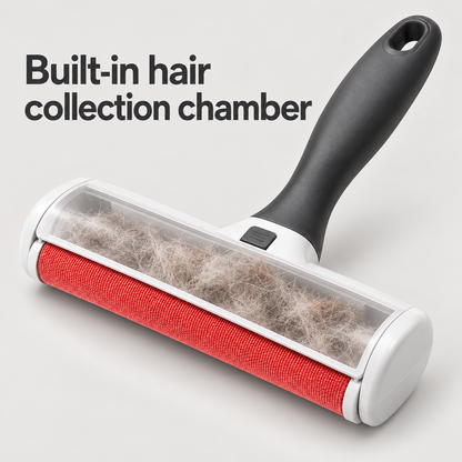 FurLift Reusable Roller — Built-in hair collection chamber
