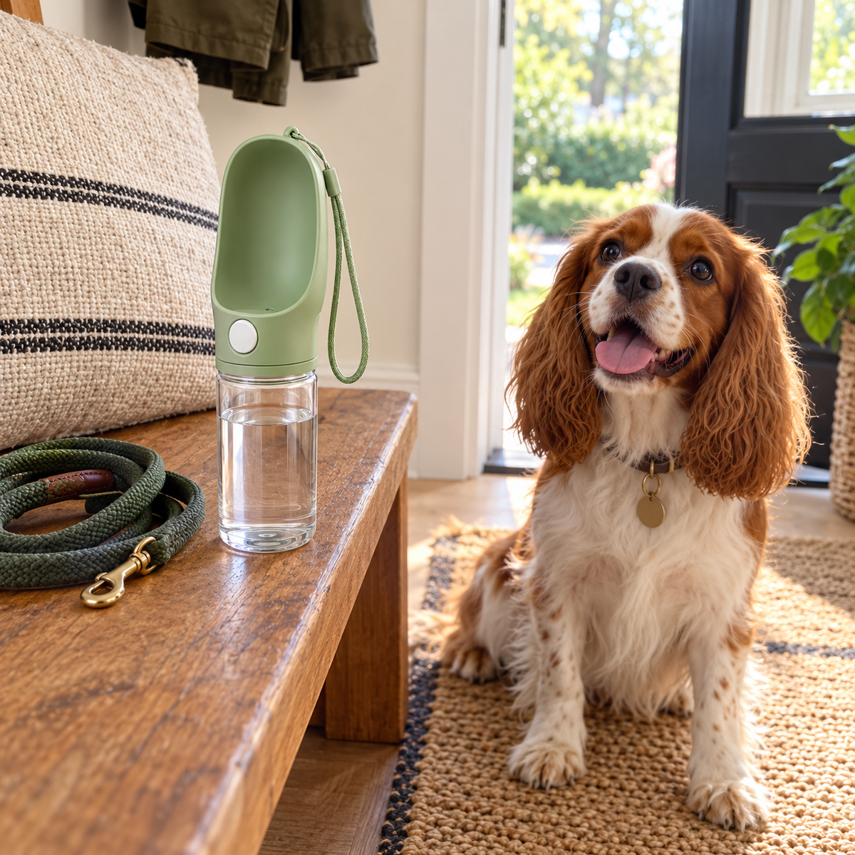SipGo Travel Water Bottle — home scene 2